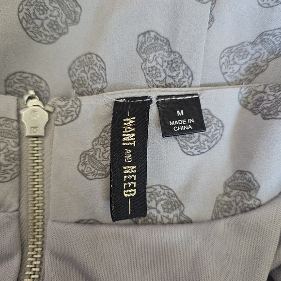 Want and Need Sugar Skull Dress. Medium - Picture 5 of 5